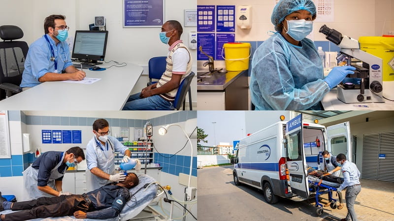 Maianga clinic medical team