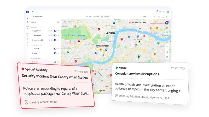preview of Quantum, the critical event management platform from International SOS