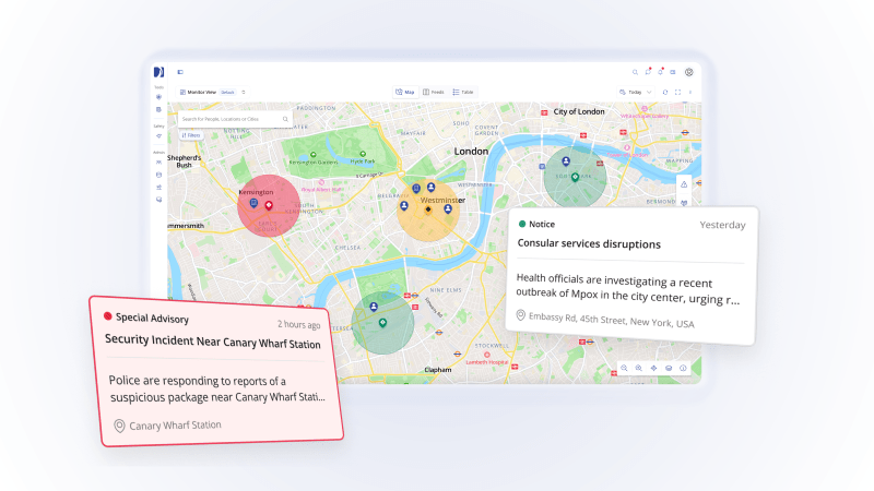 screenshots of CEM platform quantum on a gradient background