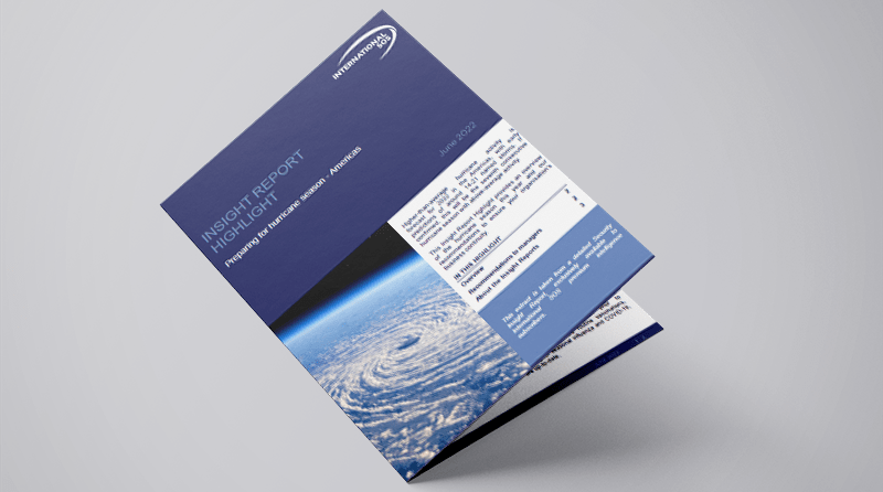 Insight Report Highlight 2022 Hurricane Season