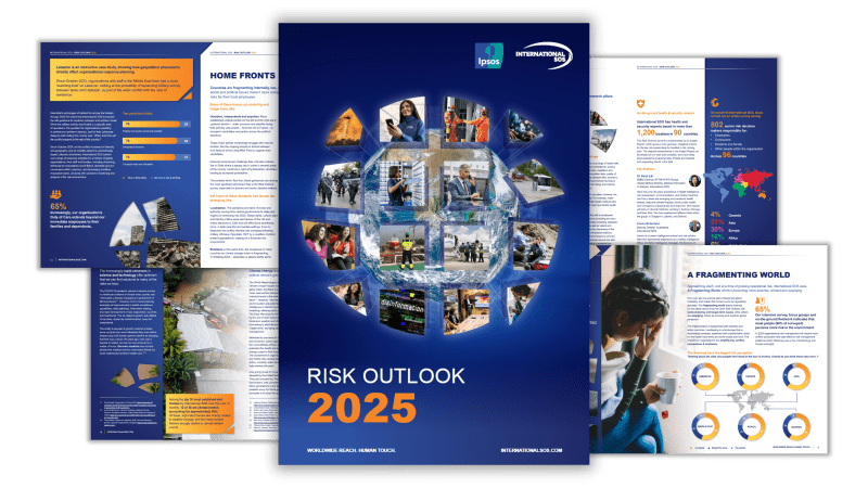 risk outlook 2025 report preview, cover and pages